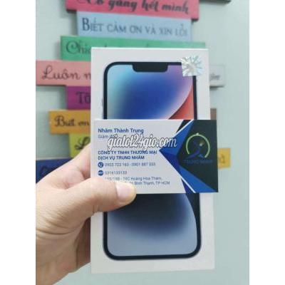 Apple Iphone 14 - Hồ Chí Minh Iphone 14 Xanh Dương 128gb Mã Vn/a Mới 100% Seal Apple Iphone 14 - Hồ Chí Minh Iphone 14 Xanh Dương 128gb Mã Vn/a Mới 100% Seal
