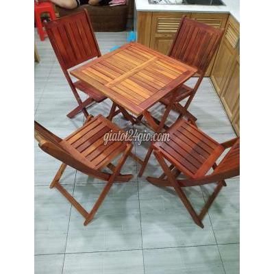 Bàn Ghế Quận Tân Phú - Hồ Chí Minh Cần Thanh Lý 2 Bộ Bàn 4 Ghế Xếp Bằng Gỗ Bàn Ghế Quận Tân Phú - Hồ Chí Minh Cần Thanh Lý 2 Bộ Bàn 4 Ghế Xếp Bằng Gỗ