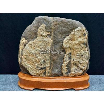 Đồ Sưu Tầm, Đồ Cổ Quận Hải Châu - Đà Nẵng Đá Cảnh Hình Tiễn Đưa Cao 32cm