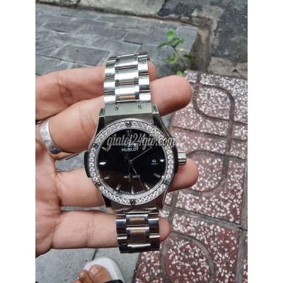 Đồng Hồ Quận Tân Bình - Hồ Chí Minh Đồng Hồ Hublốt Nam Size 40mm Đính Đá Moisanits Có Đồng Hồ Quận Tân Bình - Hồ Chí Minh Đồng Hồ Hublốt Nam Size 40mm Đính Đá Moisanits Có