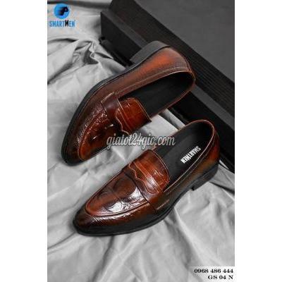 Giày Dép Thị Xã Điện Bàn - Quảng Nam Pass Giày Smartmen Gs-04 Màu Nâu Size 41