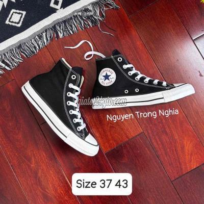 Giày Dép Quận Tân Phú - Hồ Chí Minh Sale 40%giày Converse Classic Real Đen Size 37 43