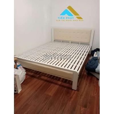 Giường, Chăn Ga Gối Nệm Quận Bình Tân - Hồ Chí Minh Giường Ngủ Sắt Hộp 4/8 Cứng Cáp~1m6 X 2m Free Ship Giường, Chăn Ga Gối Nệm Quận Bình Tân - Hồ Chí Minh Giường Ngủ Sắt Hộp 4/8 Cứng Cáp~1m6 X 2m Free Ship