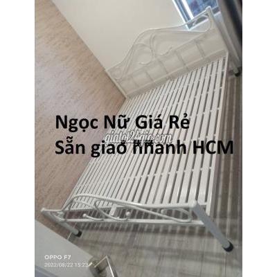 Giường, Chăn Ga Gối Nệm Quận 5 - Hồ Chí Minh Giường Cổ Điển Sắt Ống Tròn 1m2-1m8x2m Giá Rẻ Hcm Giường, Chăn Ga Gối Nệm Quận 5 - Hồ Chí Minh Giường Cổ Điển Sắt Ống Tròn 1m2-1m8x2m Giá Rẻ Hcm