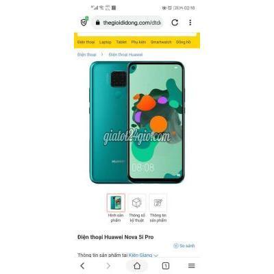 Huawei Nova 5i - Kiên Giang Huawei Nova 5i Pro Huawei Nova 5i - Kiên Giang Huawei Nova 5i Pro