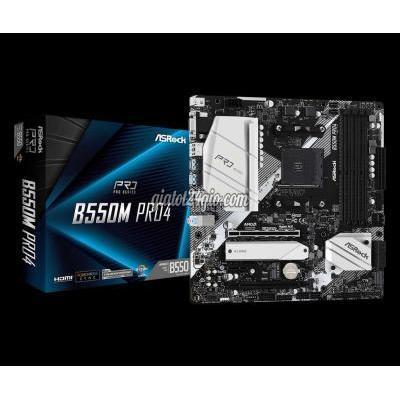 Linh Kiện (ram, Card...) Thành Phố Pleiku - Gia Lai Mainboard Asrock B550m Pro4 New Linh Kiện (ram, Card...) Thành Phố Pleiku - Gia Lai Mainboard Asrock B550m Pro4 New