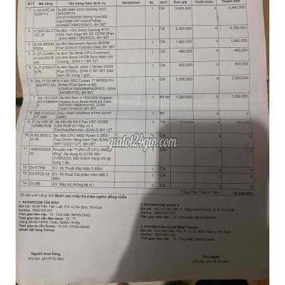 Máy Tính Để Bàn Quận Bình Thạnh - Hồ Chí Minh Hcm Cần Bán Bộ Pc Mới Build Ở Thns Đầu Tháng 6