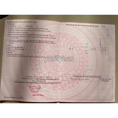 Mua Bán Đất Huyện Hớn Quản - Bình Phước Đất Trung Tâm Xã 260m Có 100m Thổ Cư Đường Bê Tông, Gan Kcn Mua Bán Đất Huyện Hớn Quản - Bình Phước Đất Trung Tâm Xã 260m Có 100m Thổ Cư Đường Bê Tông, Gan Kcn
