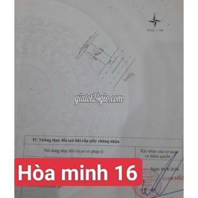 Mua Bán Đất Quận Liên Chiểu - Đà Nẵng Bán Đất Đường Hòa Minh 16 Mua Bán Đất Quận Liên Chiểu - Đà Nẵng Bán Đất Đường Hòa Minh 16