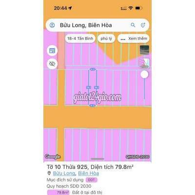 Mua Bán Đất Thành Phố Biên Hòa - Đồng Nai Bán Lô Đất Đường F6 Bửu Long Gđ 3, Biên Hòa: 4,2 X 20, Giá 3,3tỷ Mua Bán Đất Thành Phố Biên Hòa - Đồng Nai Bán Lô Đất Đường F6 Bửu Long Gđ 3, Biên Hòa: 4,2 X 20, Giá 3,3tỷ