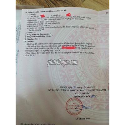 Mua Bán Đất Huyện Đông Anh - Hà Nội Bán 63,2m Đất Trung Oai, Tiên Dương - Đường 4m Thông - Gần Vỏ Làng Mua Bán Đất Huyện Đông Anh - Hà Nội Bán 63,2m Đất Trung Oai, Tiên Dương - Đường 4m Thông - Gần Vỏ Làng