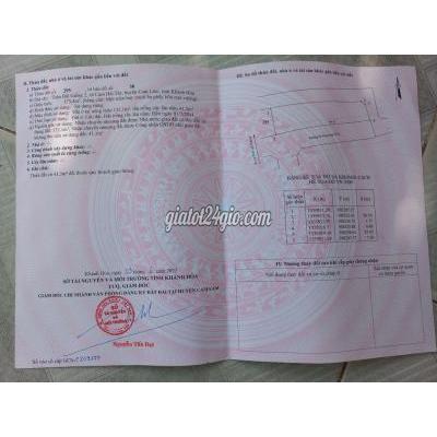 Mua Bán Đất Huyện Cam Lâm - Khánh Hòa Đất Odt 132 M² Trung Tâm Cam Lâm Mua Bán Đất Huyện Cam Lâm - Khánh Hòa Đất Odt 132 M² Trung Tâm Cam Lâm