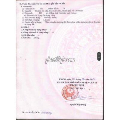 Mua Bán Đất Huyện Củ Chi - Hồ Chí Minh Đất Đô Thị 10 X 20 Tt Củ Chi Thổ Full Mua Bán Đất Huyện Củ Chi - Hồ Chí Minh Đất Đô Thị 10 X 20 Tt Củ Chi Thổ Full