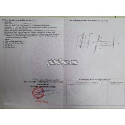 Mua Bán Đất Huyện Củ Chi - Hồ Chí Minh Đất Thổ 187m2 Giá 730tr Shr Mt Hồ Văn Tắng, Tân Phú Trung, Củ Chi Mua Bán Đất Huyện Củ Chi - Hồ Chí Minh Đất Thổ 187m2 Giá 730tr Shr Mt Hồ Văn Tắng, Tân Phú Trung, Củ Chi