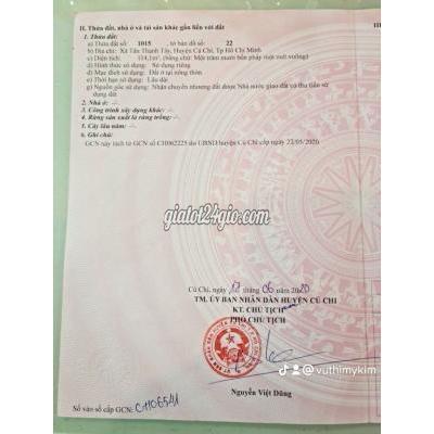 Mua Bán Đất Huyện Củ Chi - Hồ Chí Minh Hàng Ngộp Bank, Diamond City, Có Sổ Sẵn, Góc 2 Mt, 114m2, Giá 1.95 Tỷ Mua Bán Đất Huyện Củ Chi - Hồ Chí Minh Hàng Ngộp Bank, Diamond City, Có Sổ Sẵn, Góc 2 Mt, 114m2, Giá 1.95 Tỷ