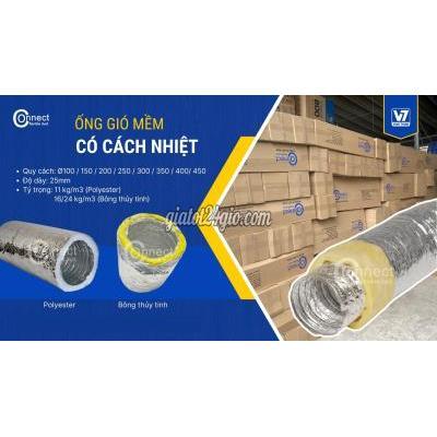 Phụ Kiện Công Trình - Cơ Khí Quận 12 Hồ Chí Minh Ống Gió Mềm Không Cách Nhiệt / Có Cách Nhiệt Connect - Vn Phụ Kiện Công Trình - Cơ Khí Quận 12 Hồ Chí Minh Ống Gió Mềm Không Cách Nhiệt / Có Cách Nhiệt Connect - Vn