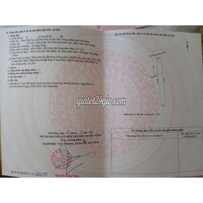 Đất Thổ Cư Hòa Vang - Đà Nẵng Đất Thổ Cư Hòa Vang - Đà Nẵng