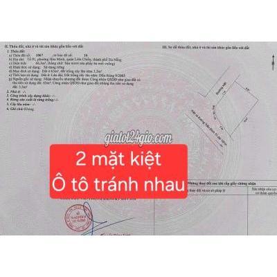 Đất Thổ Cư Liên Chiểu - Đà Nẵng Đất Thổ Cư Liên Chiểu - Đà Nẵng