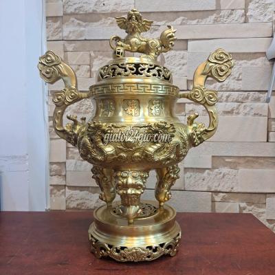 Đồ Phong Thủy Quận 5 Hồ Chí Minh Bộ Ngũ Sự Bằng Đồng Vàng