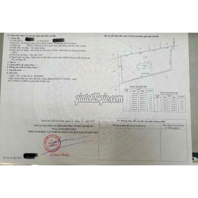 Đất Nông Nghiệp Bình Chánh - Hồ Chí Minh