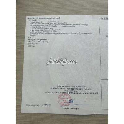 Đất Thổ Cư Nhơn Trạch - Đồng Nai Đất Thổ Cư Nhơn Trạch - Đồng Nai