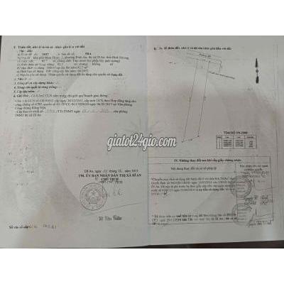 Đất Thổ Cư Dĩ An - Bình Dương Đất Thổ Cư Dĩ An - Bình Dương