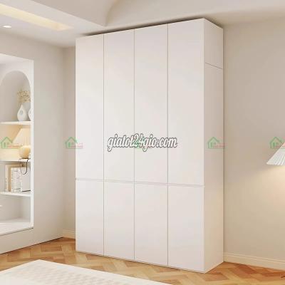 Tủ Đựng Đồ Thủ Đức Hồ Chí Minh Tủ Áo Mdf Đẹp Màu Trắng Hiện Đại Ta77 Cánh Mở Kịch Trần Nội Thất Bảo...
