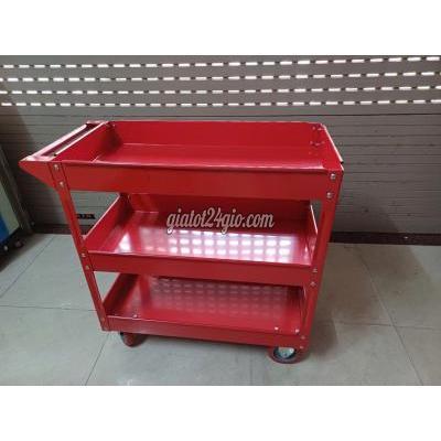 Phụ Tùng Ô Tô, Phụ Tùng Xe Máy Quận 12 Hồ Chí Minh Xe Đẩy 3 Ngăn Giúp Bảo Quản Lưu Trữ Dụng Cụ Đồ Nghề Cơ Khí