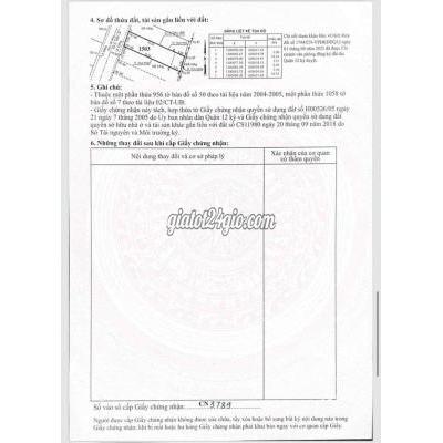 Đất Thổ Cư Quận 12 - Hồ Chí Minh Đất Thổ Cư Quận 12 - Hồ Chí Minh