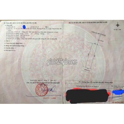 Đất Thổ Cư Thanh Khê - Đà Nẵng Đất Thổ Cư Thanh Khê - Đà Nẵng