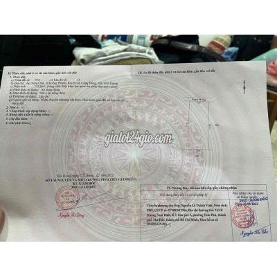 Đất Thổ Cư Gò Công Đông - Tiền Giang Đất Thổ Cư Gò Công Đông - Tiền Giang
