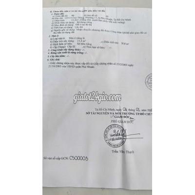 Bán Nhà Phú Nhuận - Hồ Chí Minh Bán Nhà Phú Nhuận - Hồ Chí Minh