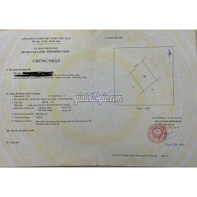 Đất Nông Nghiệp Cao Lãnh - Đồng Tháp Đất Nông Nghiệp Cao Lãnh - Đồng Tháp