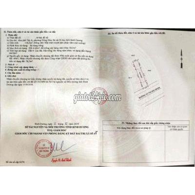 Đất Thổ Cư Dĩ An - Bình Dương Đất Thổ Cư Dĩ An - Bình Dương