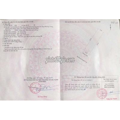 Đất Thổ Cư Liên Chiểu - Đà Nẵng