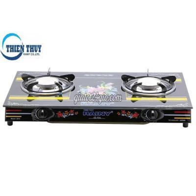 Bếp Gas Hóc Môn Hồ Chí Minh Bếp Gas Đôi Rainy Hồng Ngoại Kính Cường Lực N1601tt