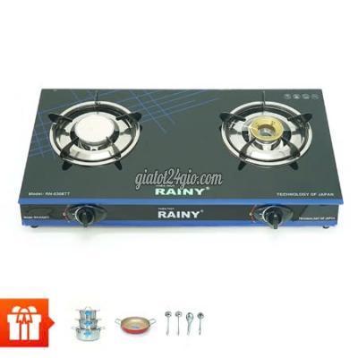 Bếp Gas Hóc Môn Hồ Chí Minh Bếp Gas Đôi Rainy Hồng Ngoại Kính Cường Lực N1601tt