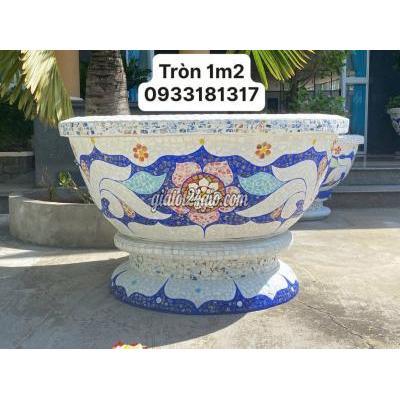 Cây Cảnh, Bonsai Thủ Đức Hồ Chí Minh Chậu Hoa Cẩn Mảnh Chén Dĩa Đắp Miểng Sành Sư Thủ Công