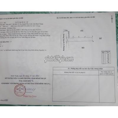 Nhà Đất Đức Linh Bình Thuận Cần Bán Đất Đường Nguyễn Tri Phương Thị Trấn Võ Xu Diện Tích 194m 100 ...