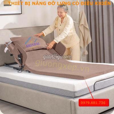 Giường Gấp Cầu Giấy Hà Nội Giường Nâng Lưng Điện Giúp Người Già Thay Đổi Tư Thế Nhẹ Nhàng Mỗi Ngà