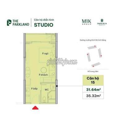 Bán Nhà Văn Giang Hưng Yên Bán Gấp Căn Studio 3169m View Siêu Thoáng The Parkland - Imperia Ocean...