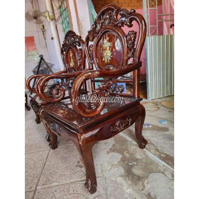 Bộ Bàn Ghế Gỗ Cũ Bình Thủy - Cần Thơ