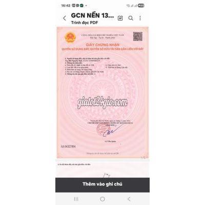 Đất Thổ Cư Hóc Môn - Hồ Chí Minh