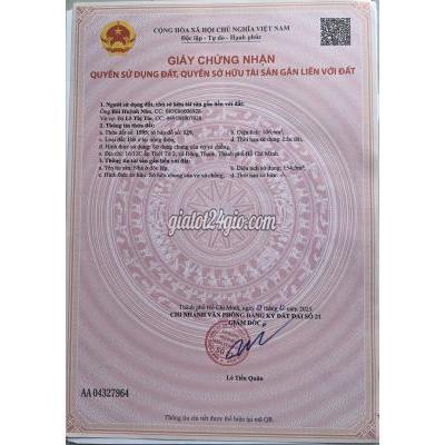 Bán Nhà Hóc Môn - Hồ Chí Minh