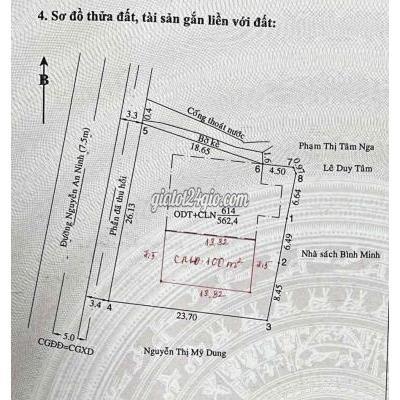 Đất Thổ Cư Thủ Dầu Một - Bình Dương