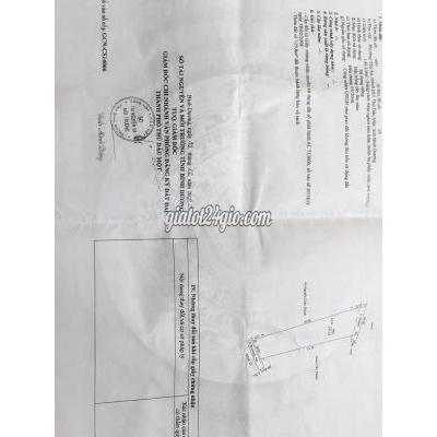 Đất Thổ Cư Thủ Dầu Một - Bình Dương