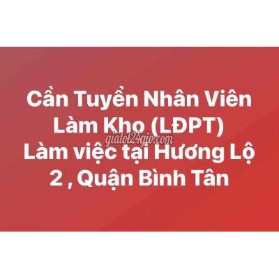 Tuyển Dụng Bình Tân - Hồ Chí Minh