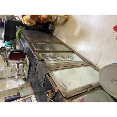 Tủ Đựng Đồ Cũ Hai Bà Trưng Hà Nội Cần Thanh Lý Hệ Tủ Nhà Bếp Bàng Inox 304 Gồm 2 Dãy Tủ Tên Dài 15 M Cso...