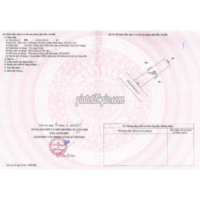 Đất Thổ Cư Bình Thủy - Cần Thơ