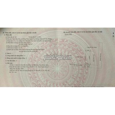 Đất Thổ Cư An Dương - Hải Phòng